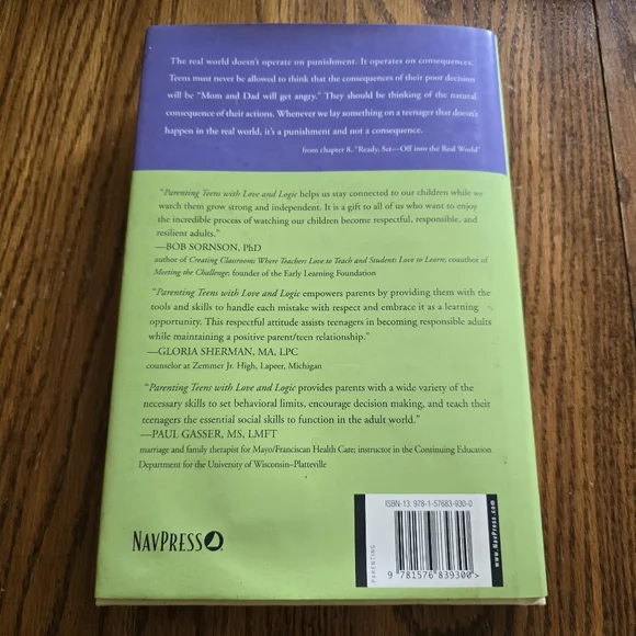 Parenting Teens with Love & Logic Book 2006 - Picture 3 of 3